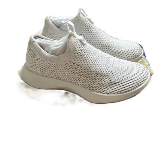 Allbirds Women's Tree Dasher Relay Slip On Sneakers in White 8 - Picture 2 of 7